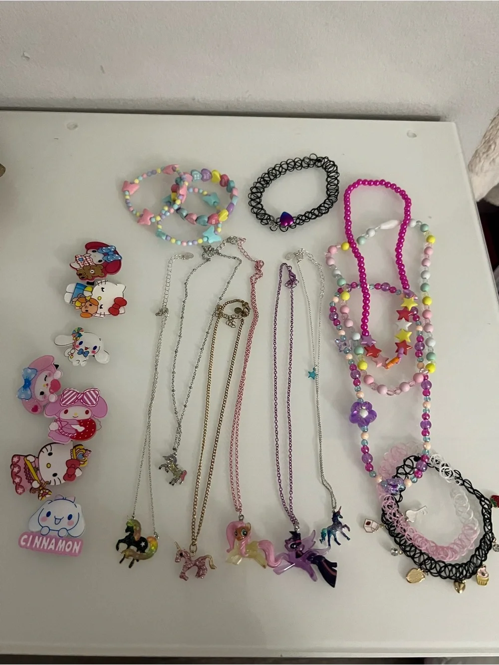 Kids Jewelry and hair clips bundle